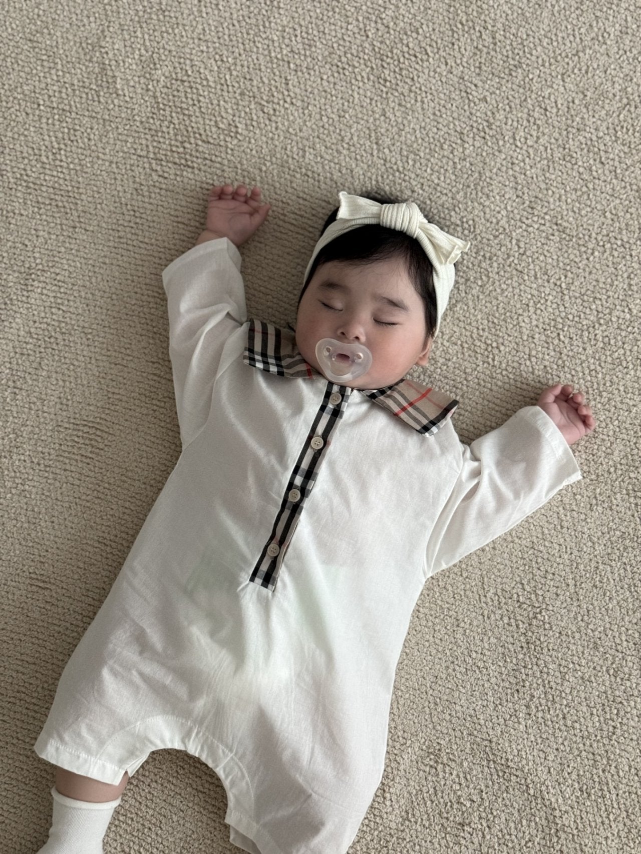 [PRE-ORDER] Check Sailor Shirt Body Suit