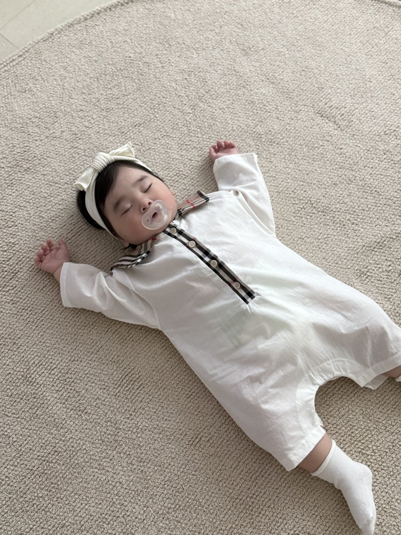 [PRE-ORDER] Check Sailor Shirt Body Suit