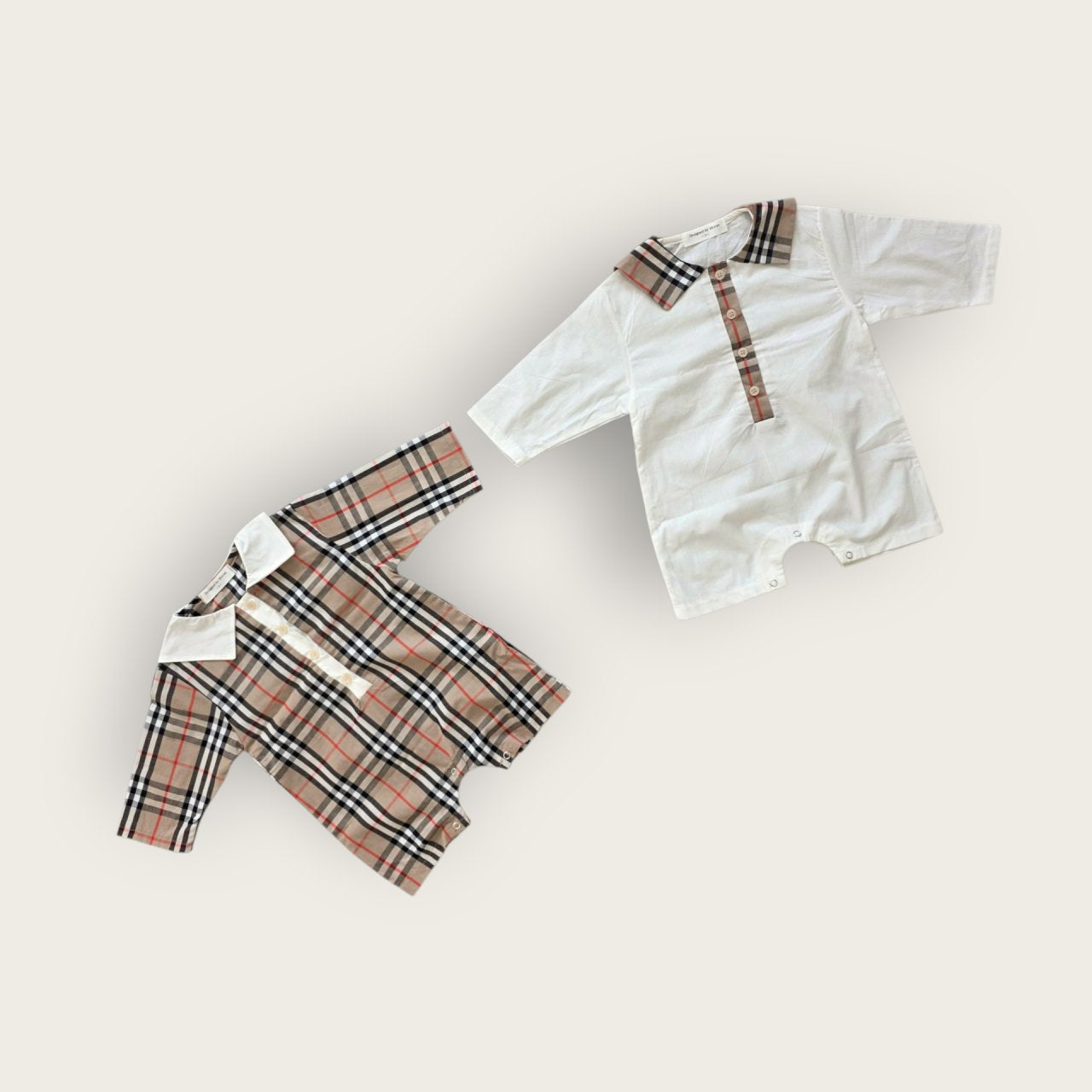 [PRE-ORDER] Check Sailor Shirt Body Suit