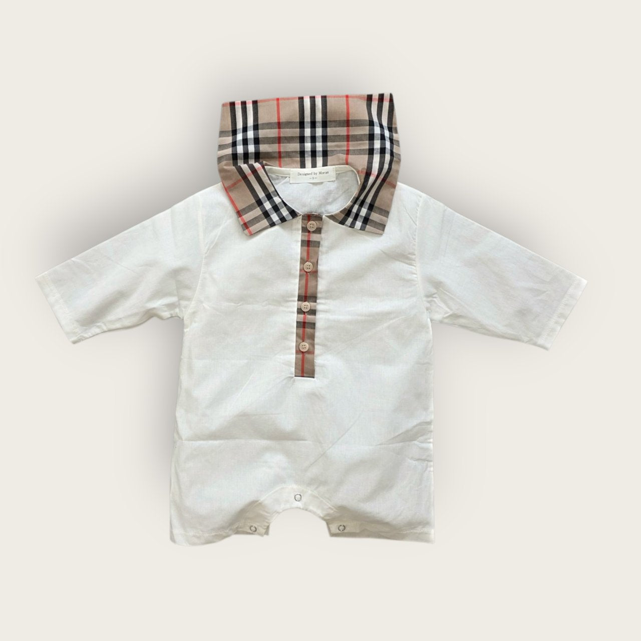 [PRE-ORDER] Check Sailor Shirt Body Suit