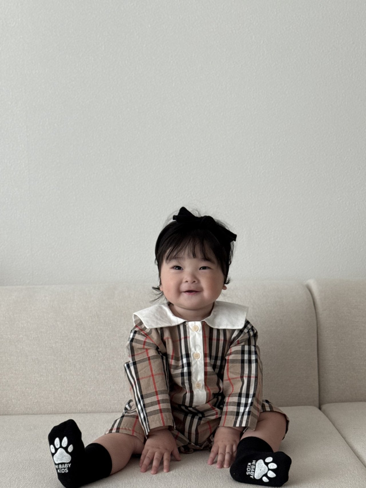 [PRE-ORDER] Check Sailor Shirt Body Suit