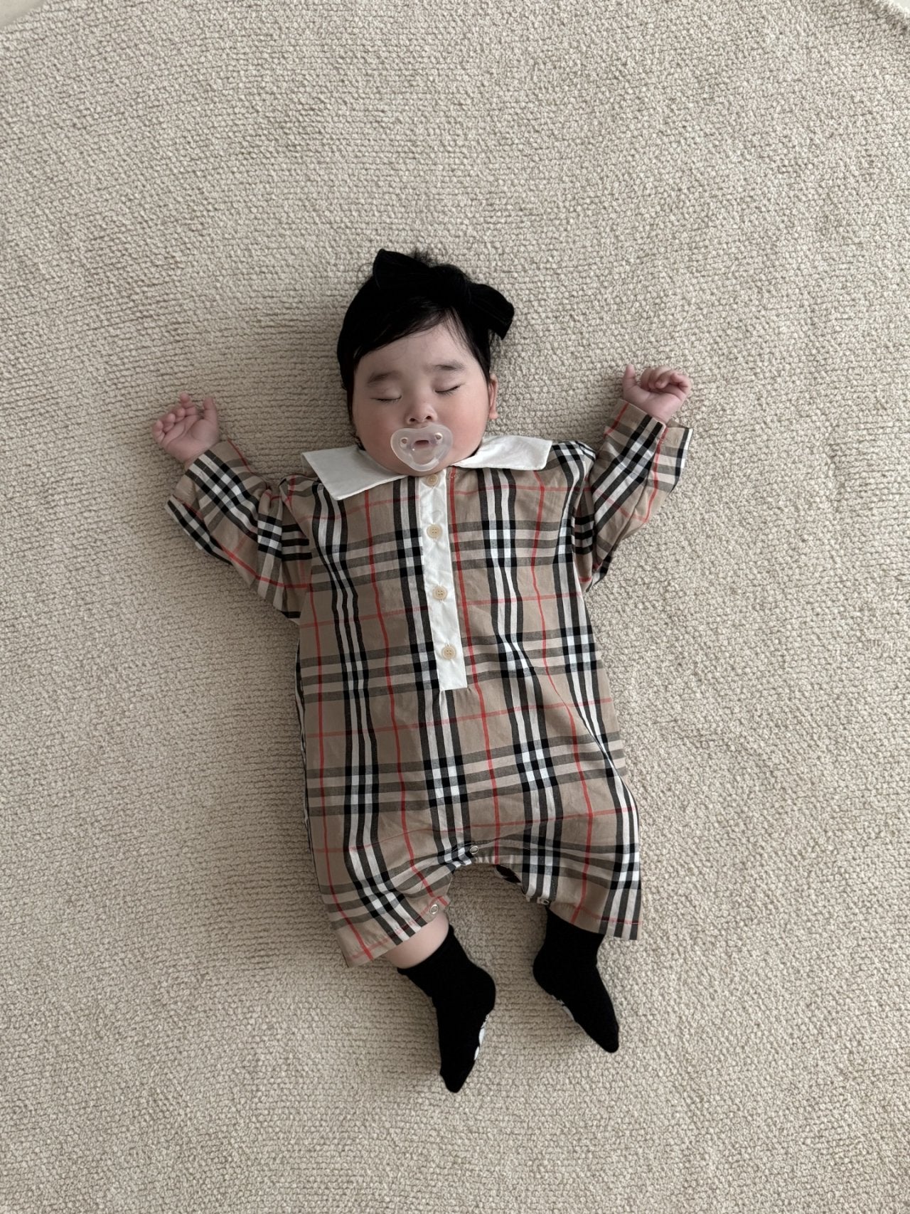 [PRE-ORDER] Check Sailor Shirt Body Suit