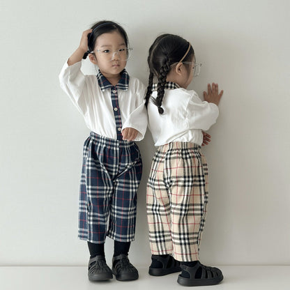 [PRE-ORDER] Check Baggy Pants