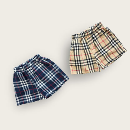 [PRE-ORDER] Check Shirt Bottom Set