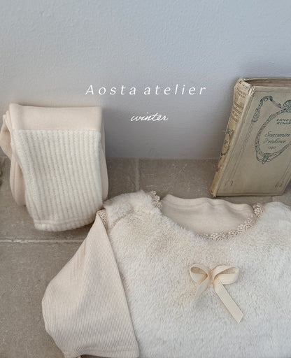 [PRE-ORDER] Fur Ribbon Vest