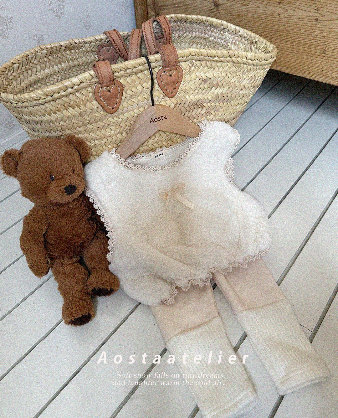 [PRE-ORDER] Fur Ribbon Vest