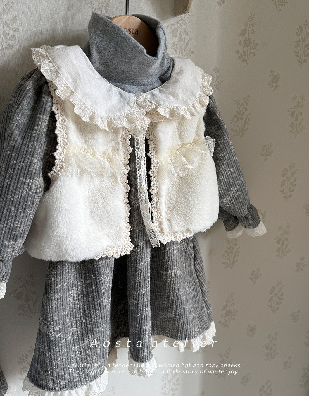 [PRE-ORDER] Fur Open Vest