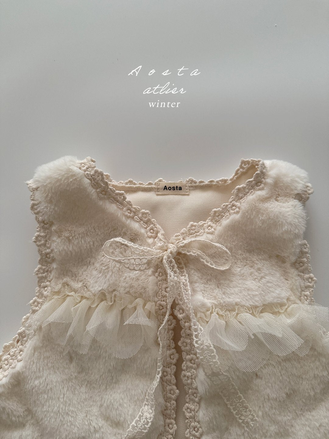 [PRE-ORDER] Fur Open Vest