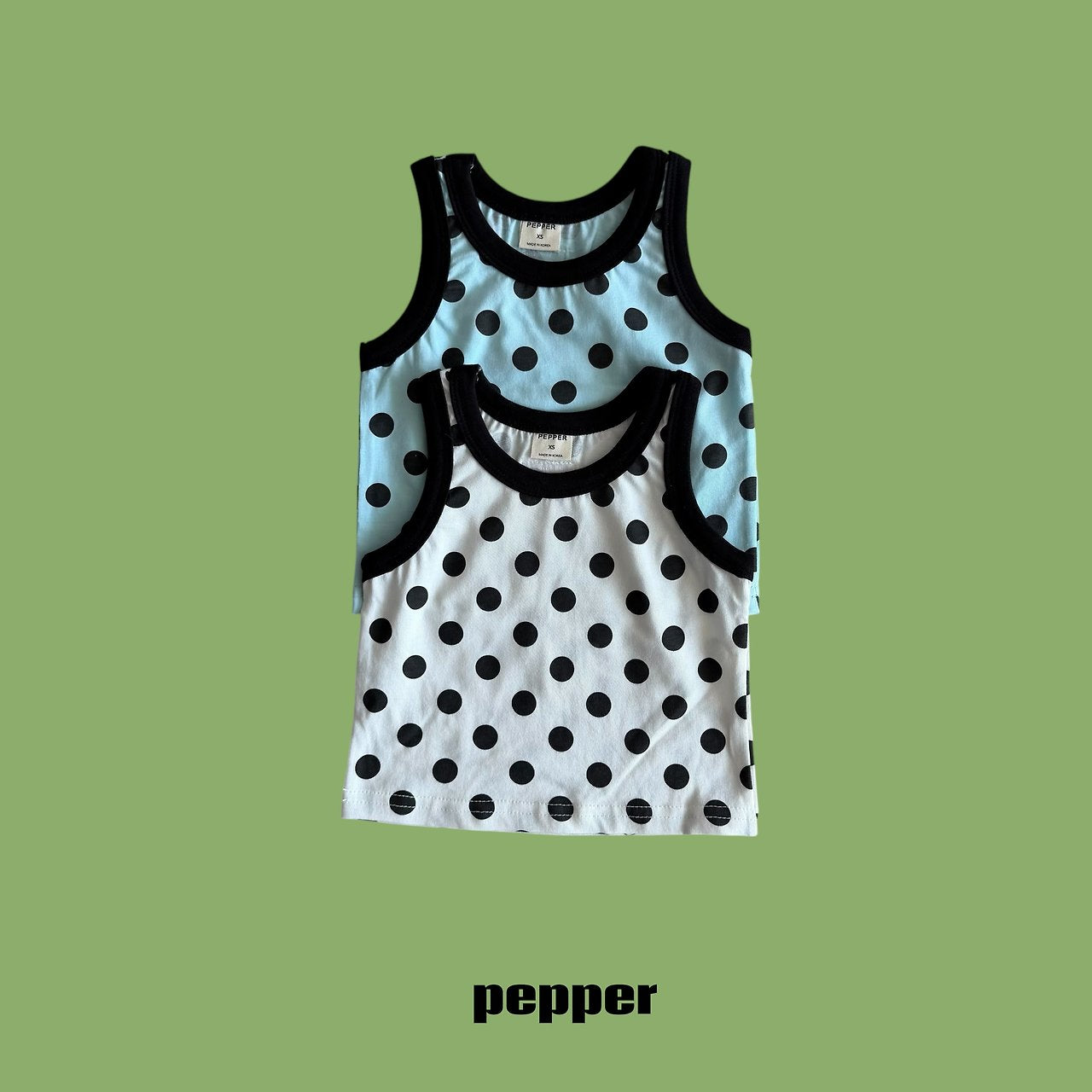 [PRE-ORDER] Bong Bong Dot Sleeveless T-Shirts