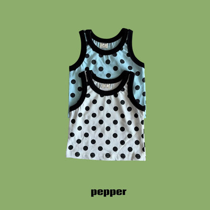 [PRE-ORDER] Bong Bong Dot Sleeveless T-Shirts