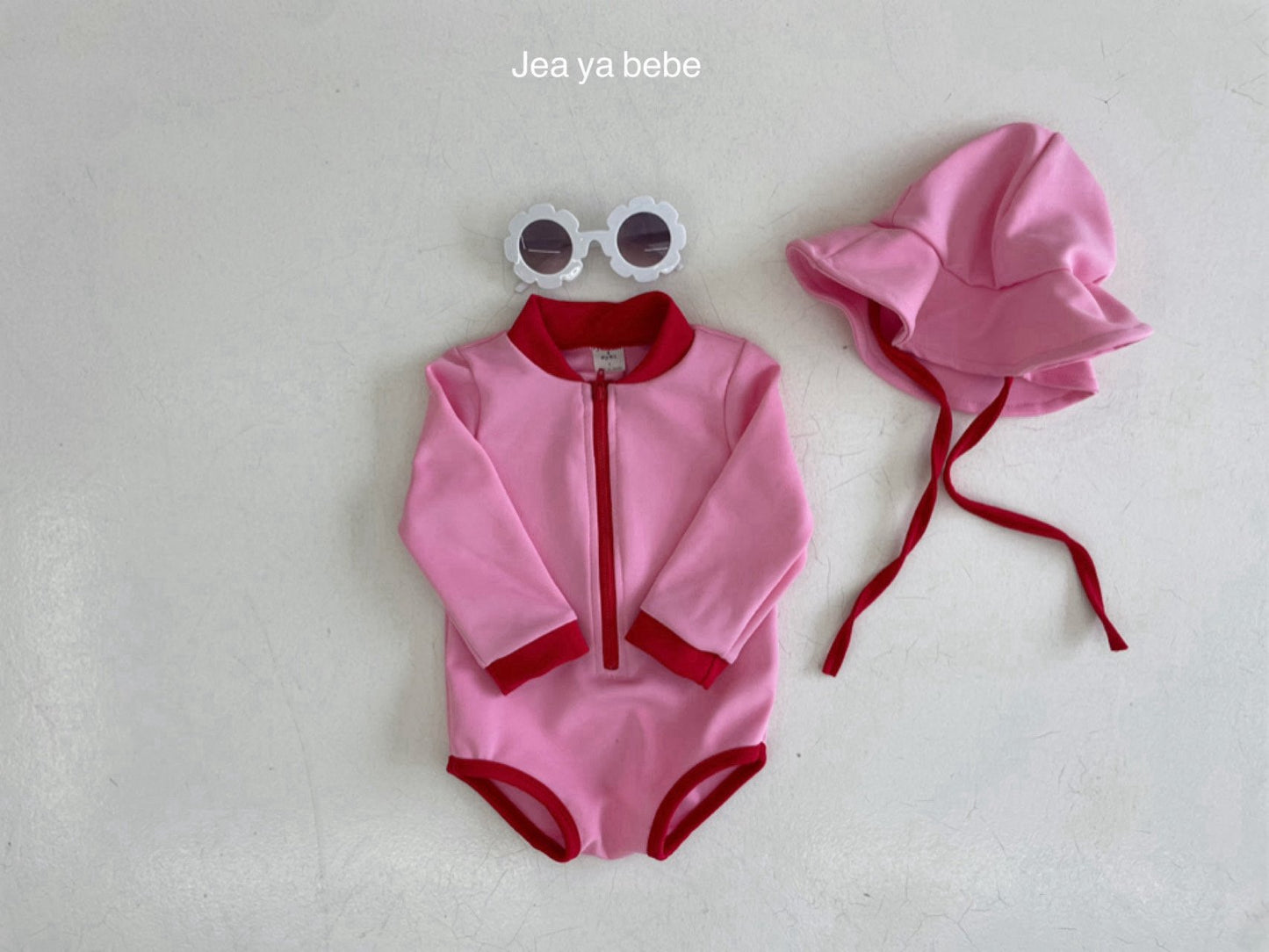 [PRE-ORDER] Vanilla Swim Suit + Hat Set