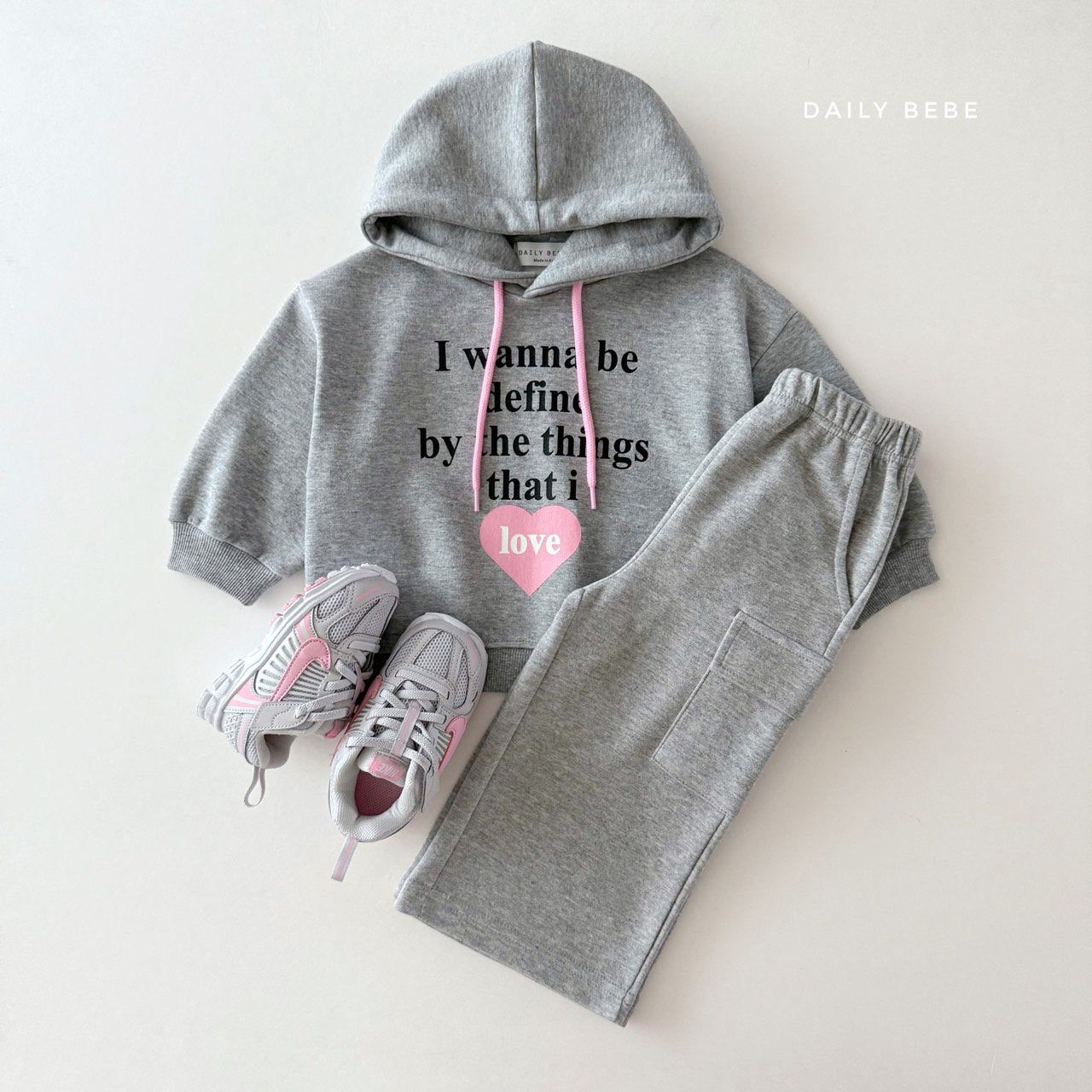 [PRE-ORDER] Love Color Block Hoodie Sweatshirts