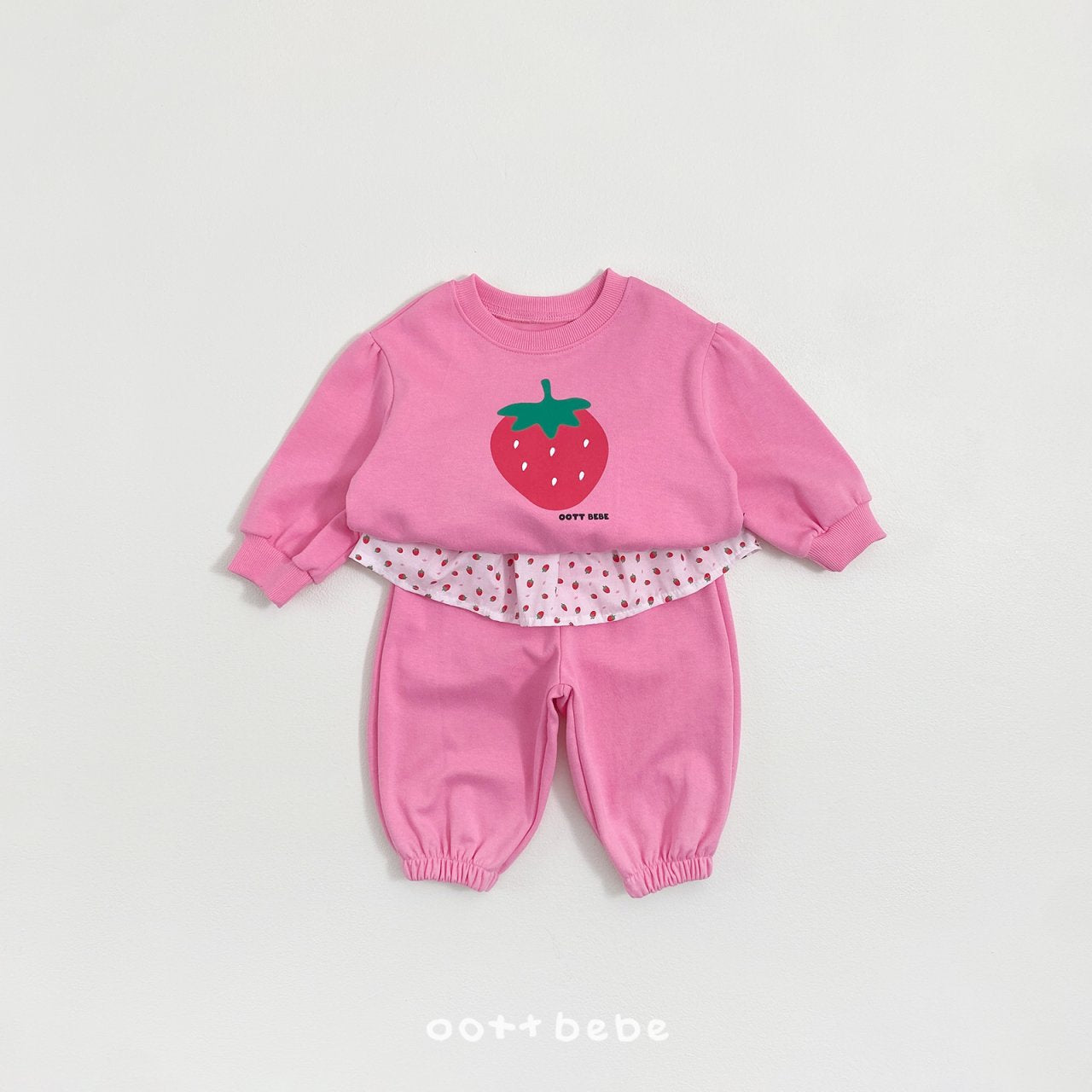 [PRE-ORDER] Strawberry Jam Top Bottom Set