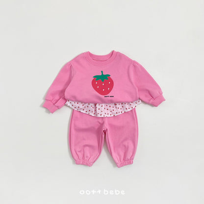 [PRE-ORDER] Strawberry Jam Top Bottom Set