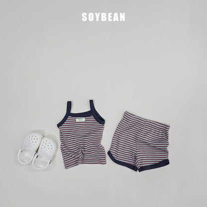 [PRE-ORDER] Windy Stripe Top Bottom Set