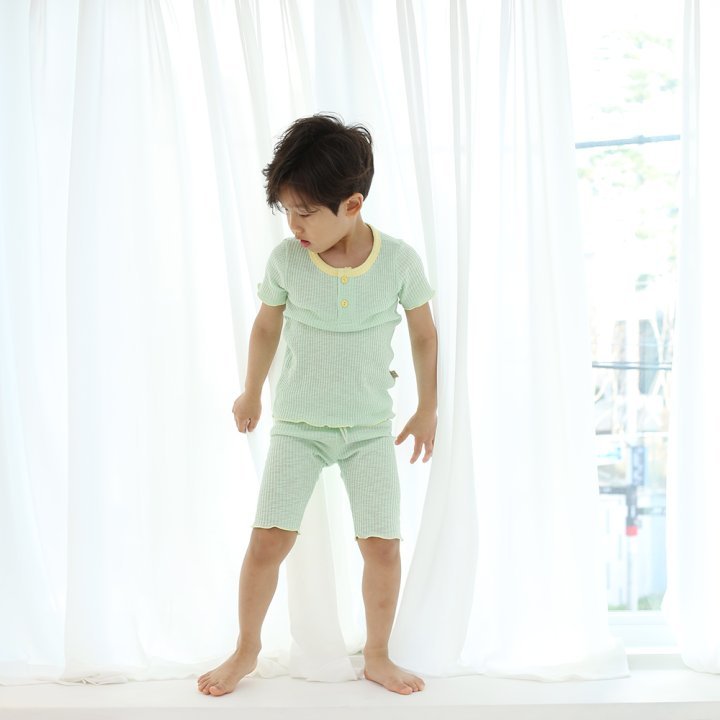 Marshmallow Home Wear Set [White/XS(1-2yr)]