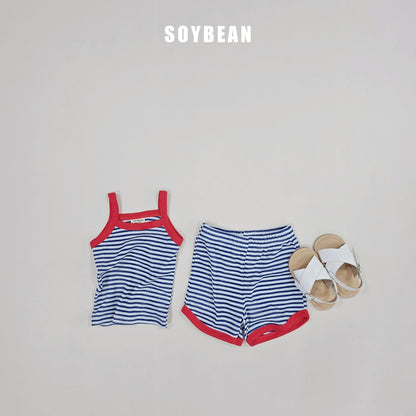 [PRE-ORDER] Windy Stripe Top Bottom Set