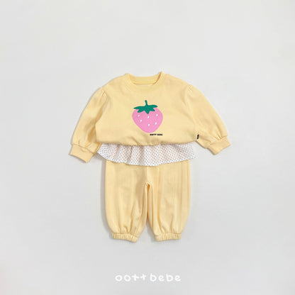 [PRE-ORDER] Strawberry Jam Top Bottom Set