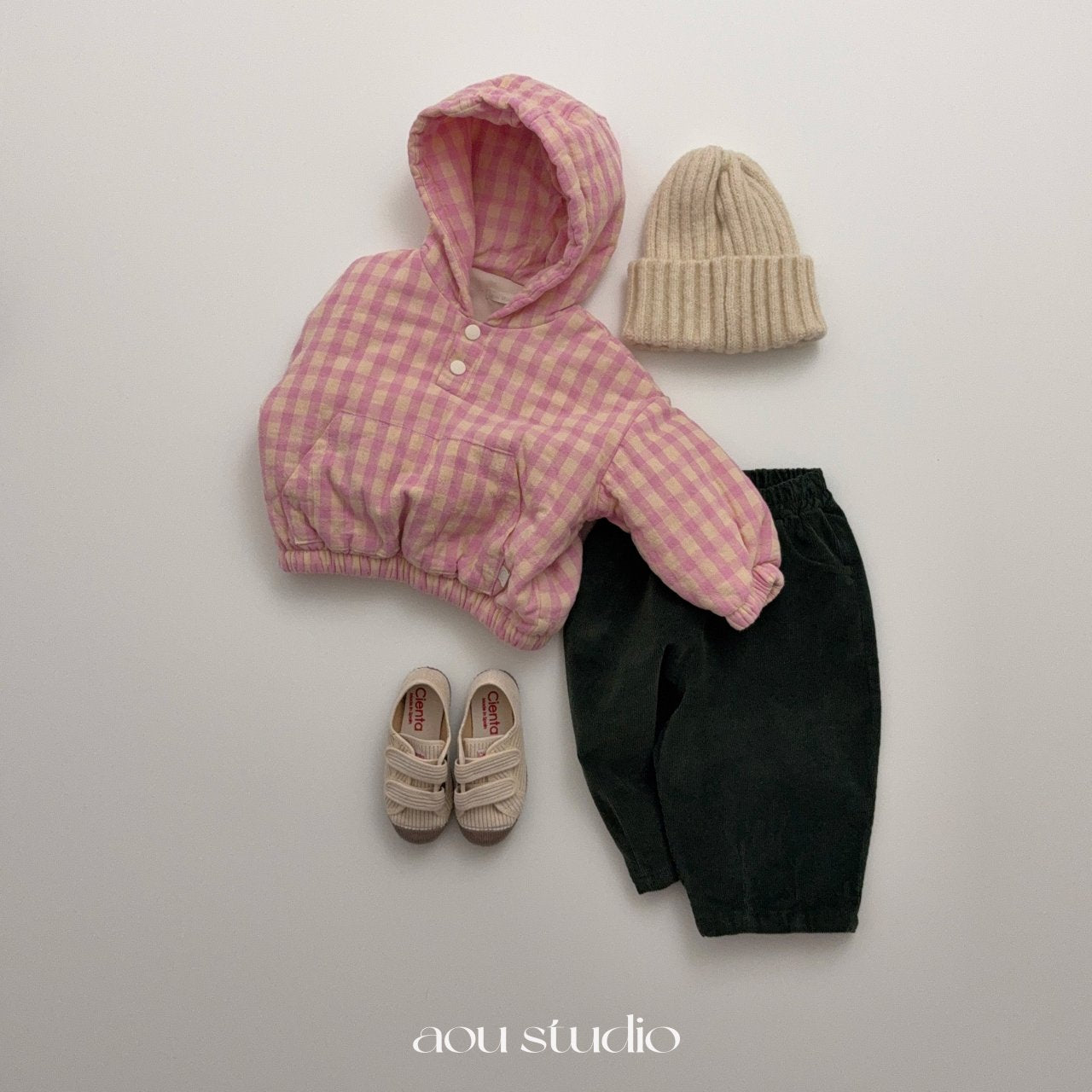 [PRE-ORDER] Check Padded Anorak