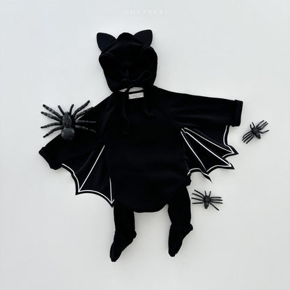 [Limit Time Order] Bat Body Suit + Leggings Set