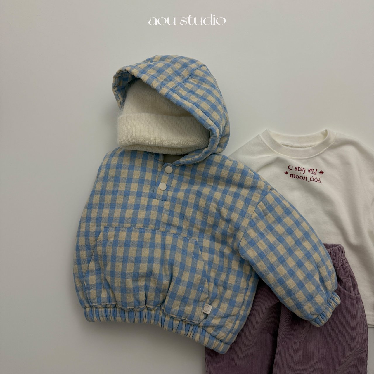 [PRE-ORDER] Check Padded Anorak