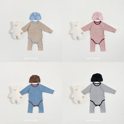 [PRE-ORDER] Ootty Bagel  Body Suit + Leggings Set