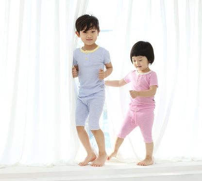 Marshmallow Home Wear Set [White/XS(1-2yr)]