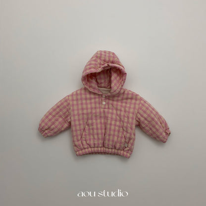 [PRE-ORDER] Check Padded Anorak