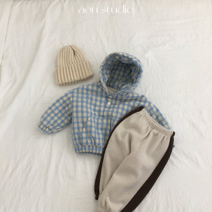 [PRE-ORDER] Check Padded Anorak