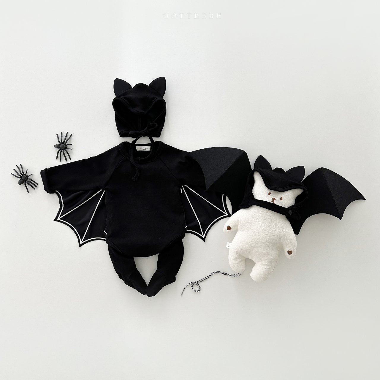 [Limit Time Order] Bat Body Suit + Leggings Set