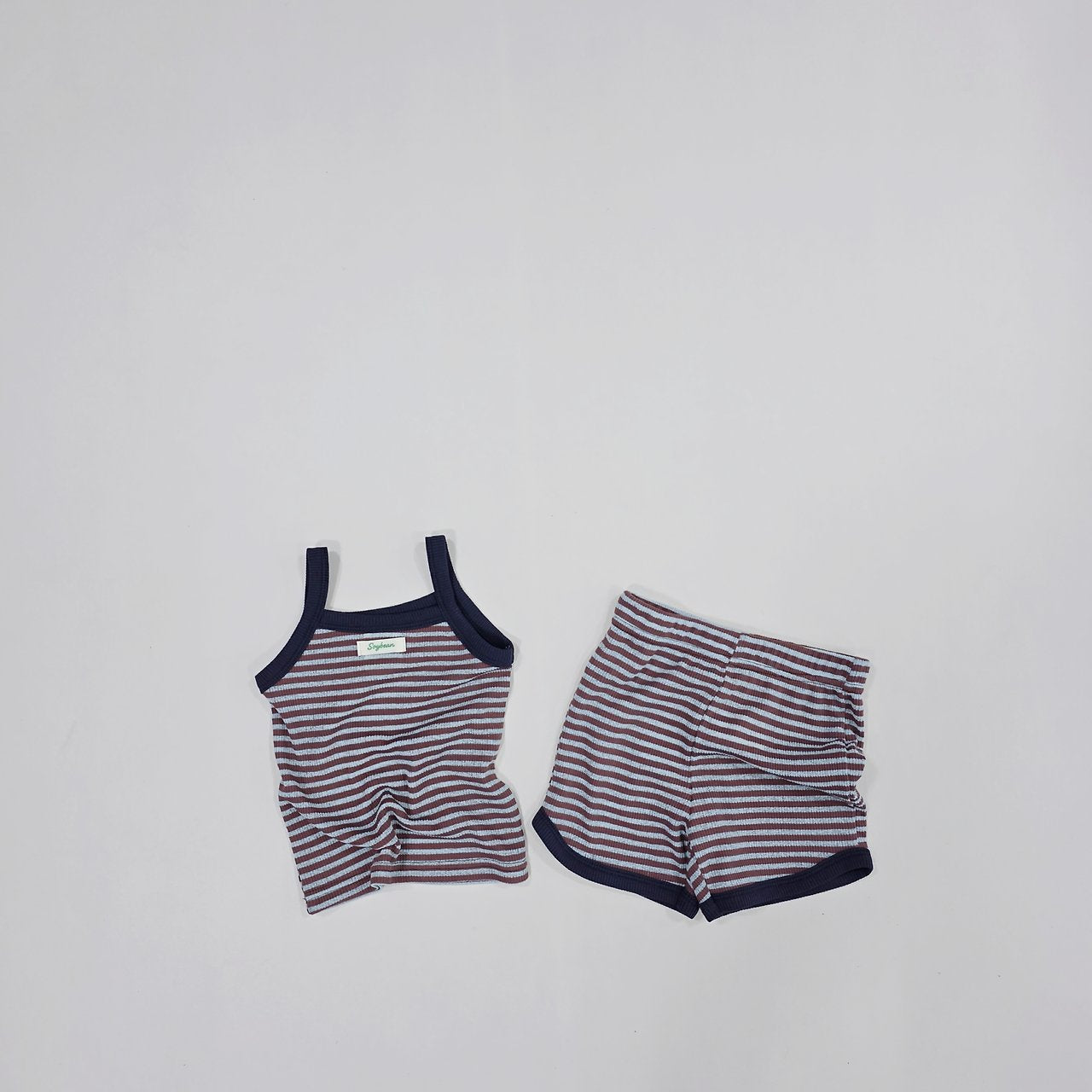 [PRE-ORDER] Windy Stripe Top Bottom Set