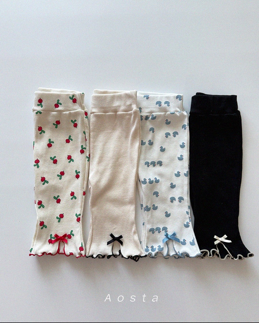 [PRE-ORDER] Ribbed Ribbon Pants