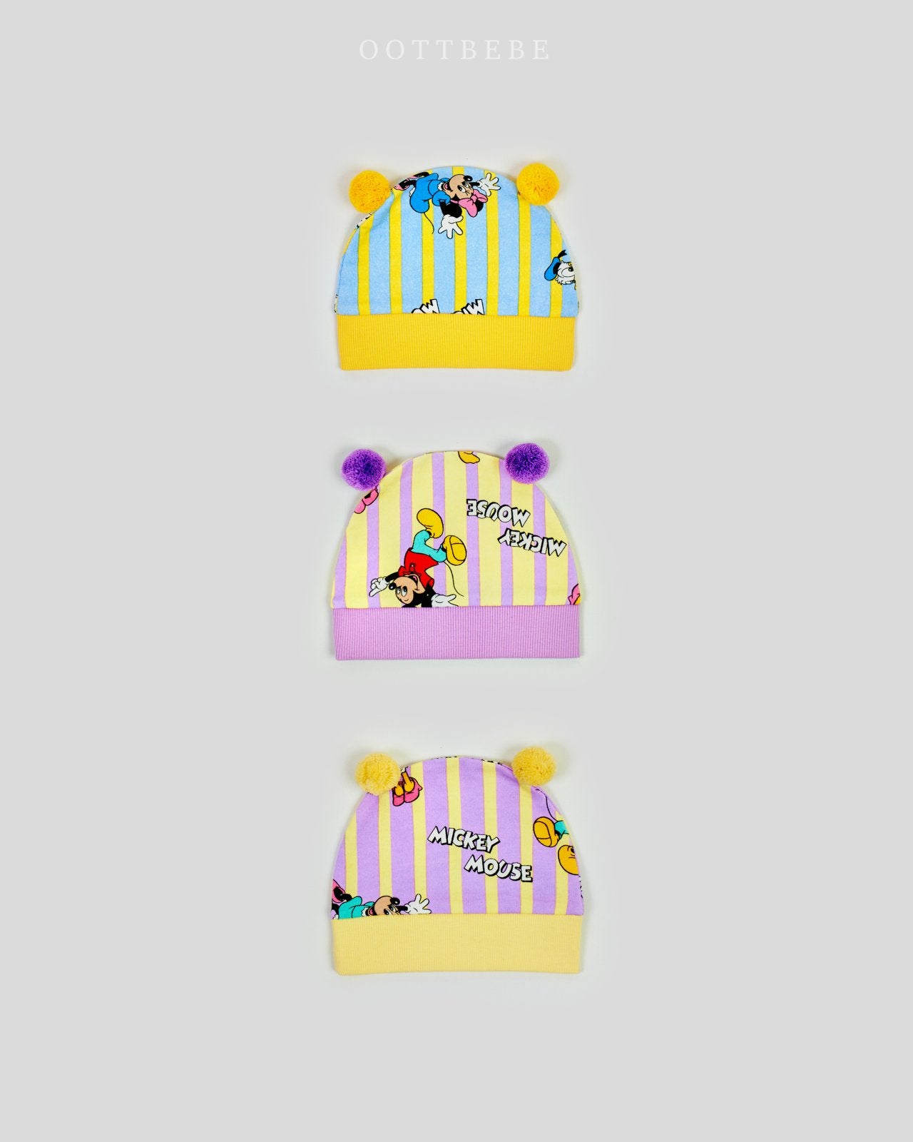 World Disney Pom Pom Bonnet [Purple]