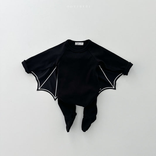 [Limit Time Order] Bat Body Suit + Leggings Set