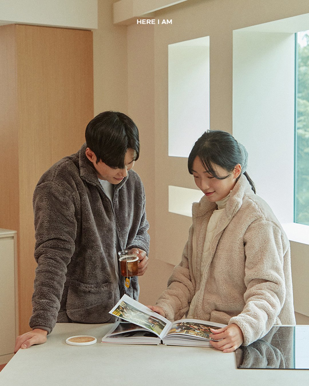 [PRE-ORDER] Kinder Fleece Jacket (Mom&Dad Couple)