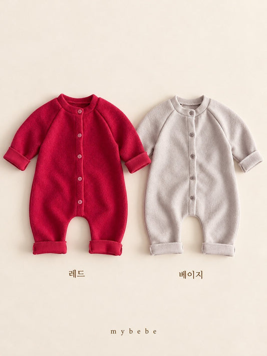 [PRE-ORDER] Winter Button Body Suit