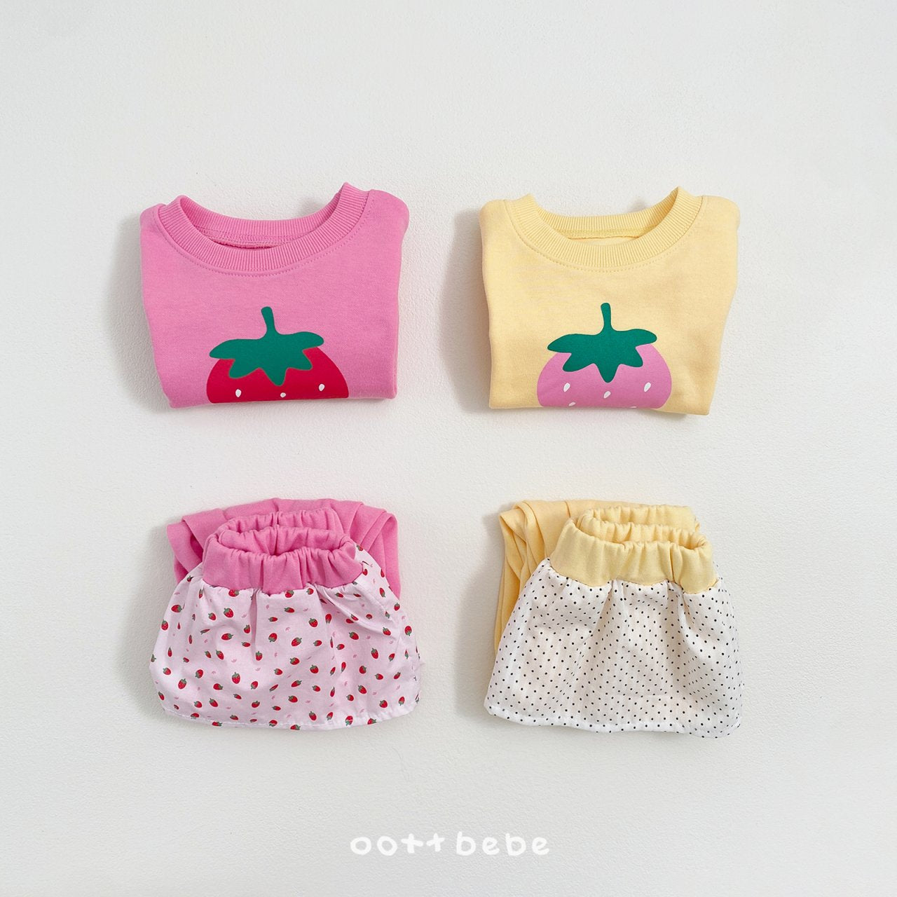 [PRE-ORDER] Strawberry Jam Top Bottom Set