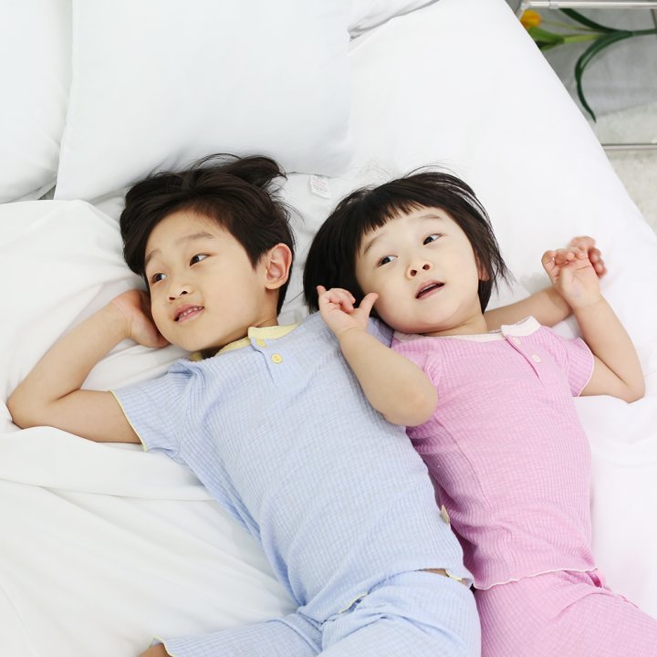 Marshmallow Home Wear Set [White/XS(1-2yr)]