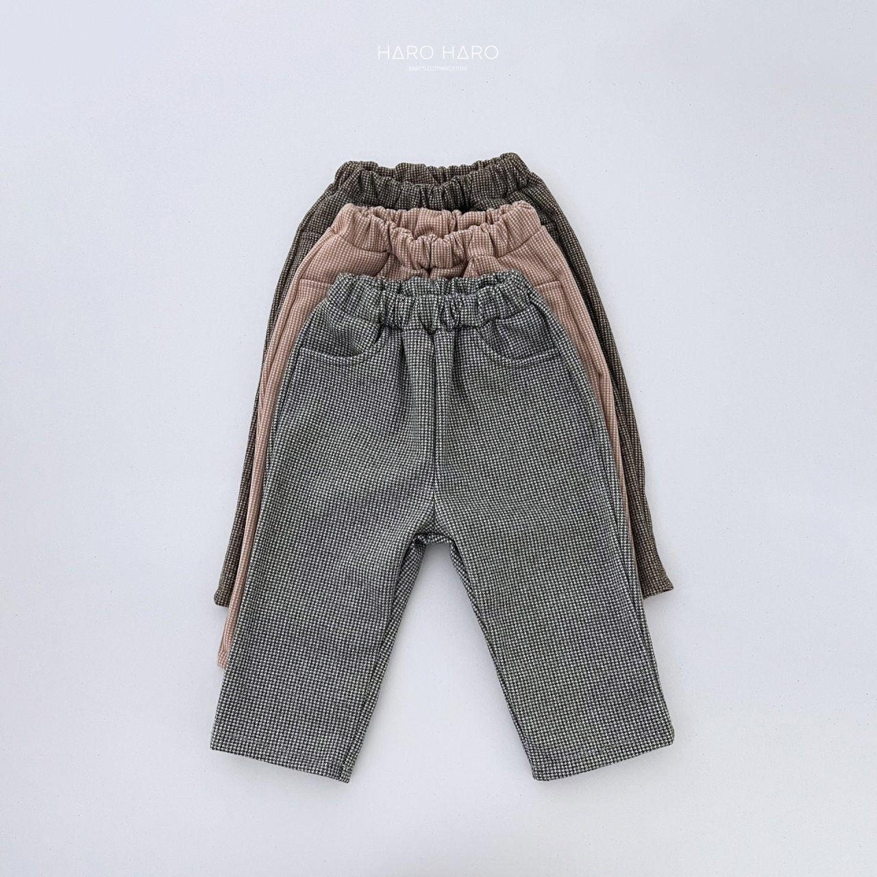 Hound Fleece-Lined Pants [Beige/2XL(6-7yr)]