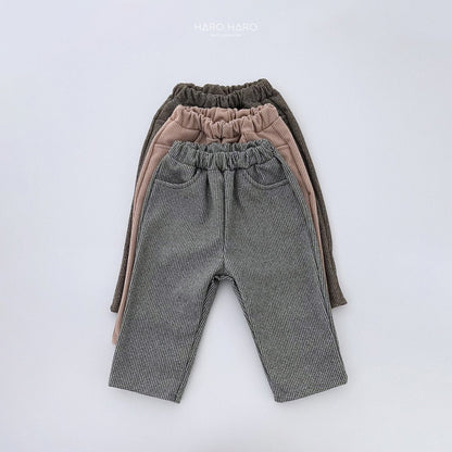 Hound Fleece-Lined Pants [Beige/2XL(6-7yr)]