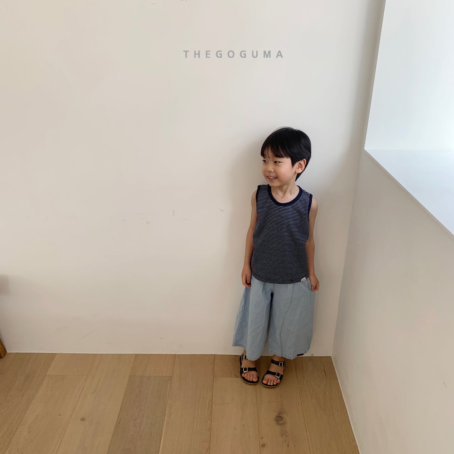 [PRE-ORDER] Petite Stripe Sleeveless T-Shirts