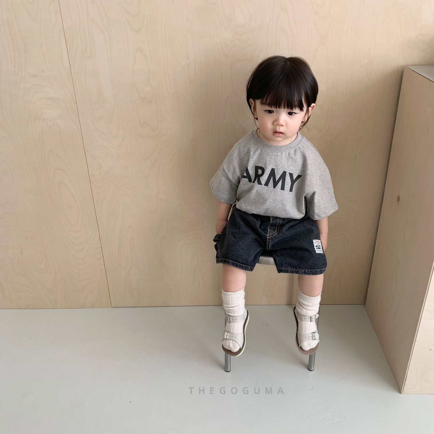 [PRE-ORDER] Wide Half Ring Denim Pants