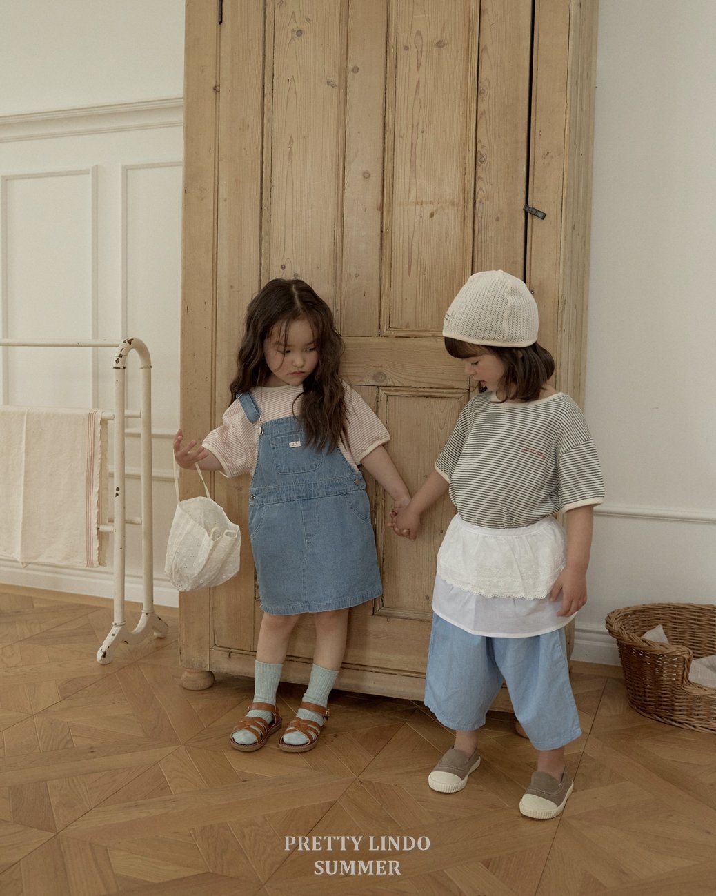 [PRE-ORDER] Denim Suspender Dress