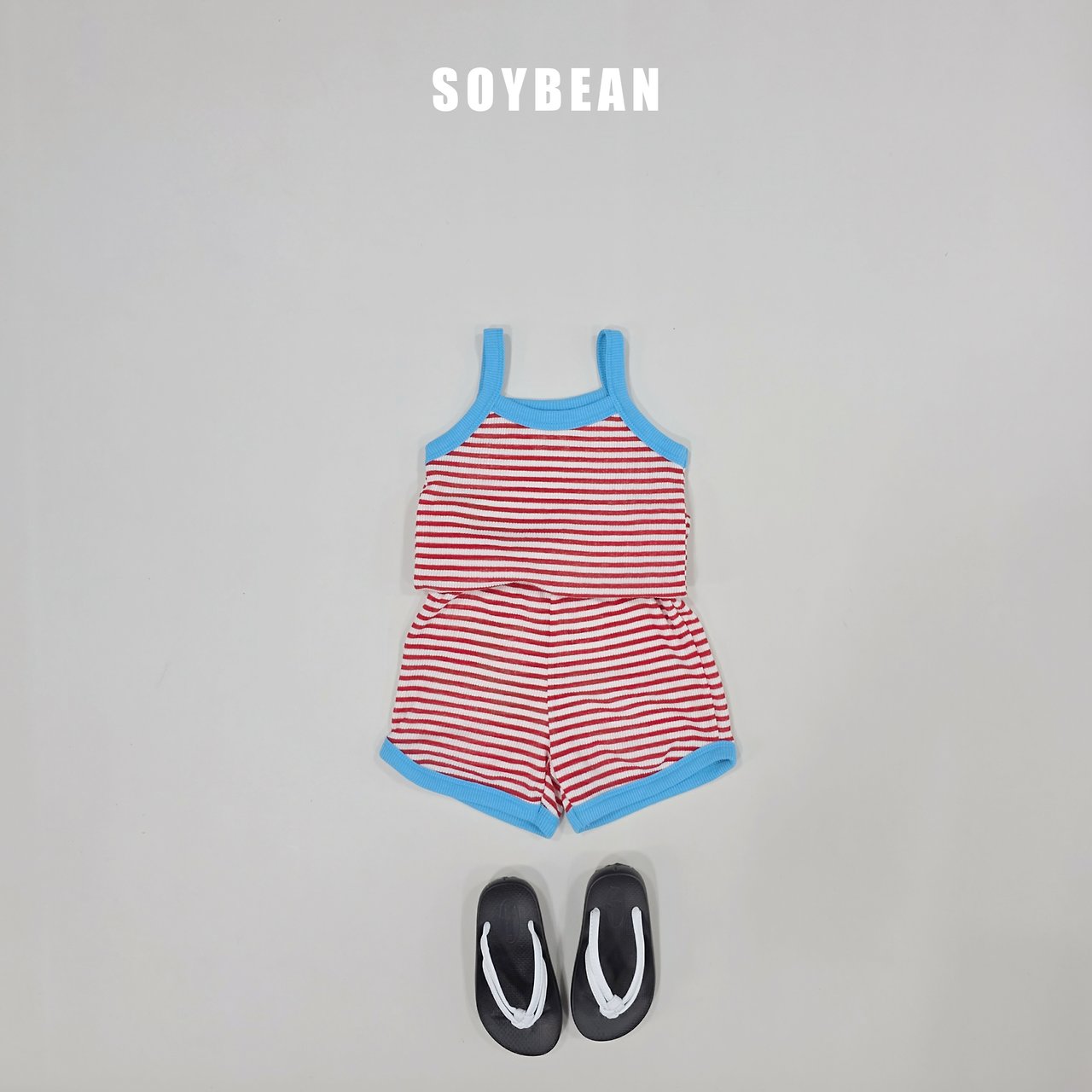[PRE-ORDER] Windy Stripe Top Bottom Set