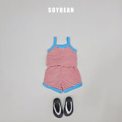 [PRE-ORDER] Windy Stripe Top Bottom Set