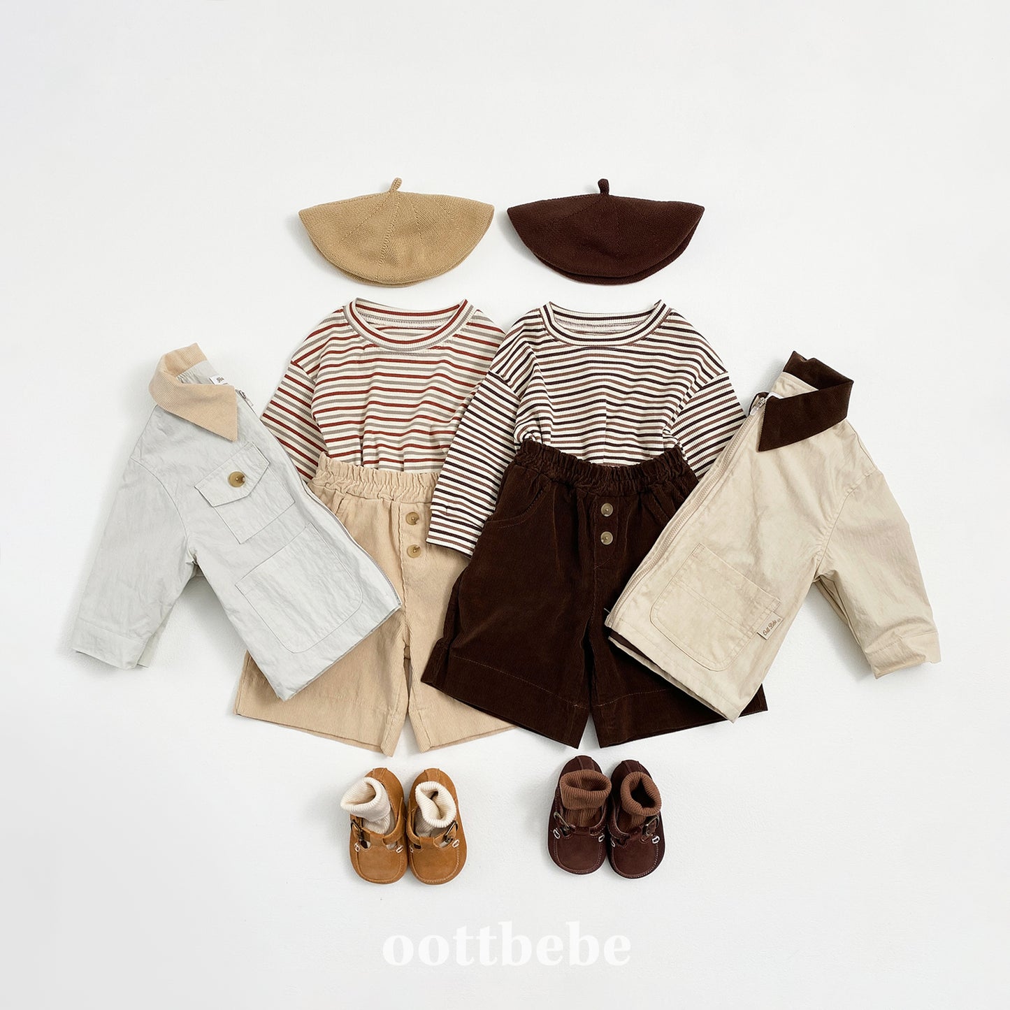 [PRE-ORDER] Caramel Stripe T-Shirts