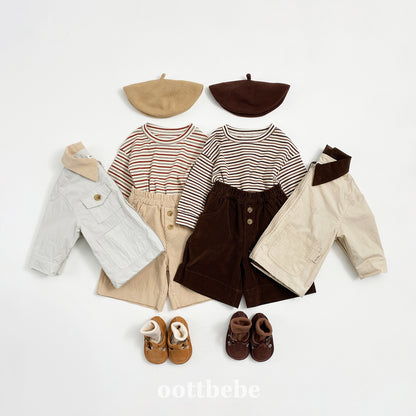 [PRE-ORDER] Caramel Stripe T-Shirts