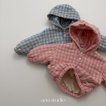 [PRE-ORDER] Check Padded Anorak