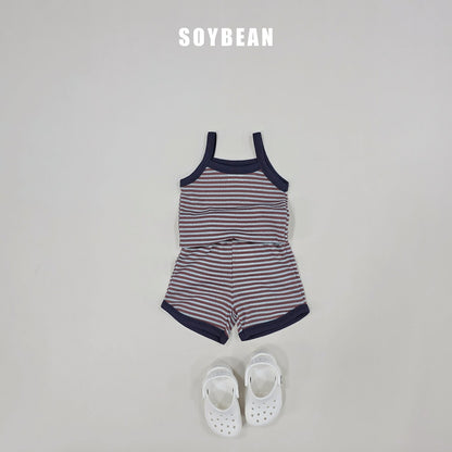[PRE-ORDER] Windy Stripe Top Bottom Set