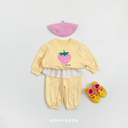 [PRE-ORDER] Strawberry Jam Top Bottom Set